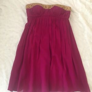 Aidan Mattox Empire Dress